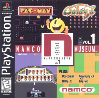 Namco Museum Vol. 1 JP Playstation JP box art
